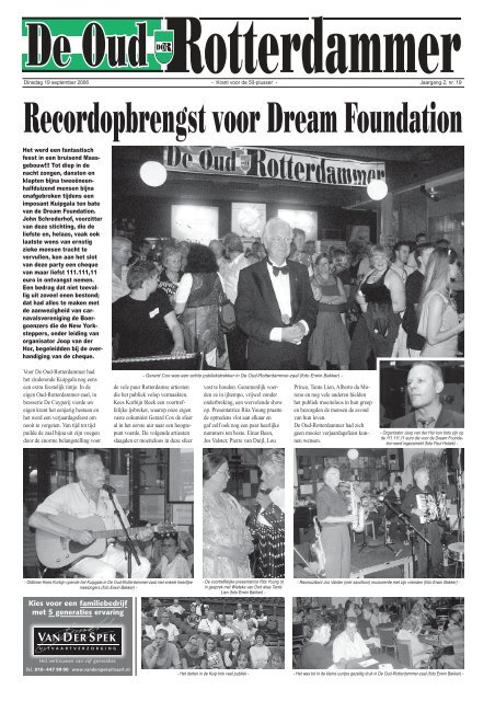 Van Der Spek Uitvaart